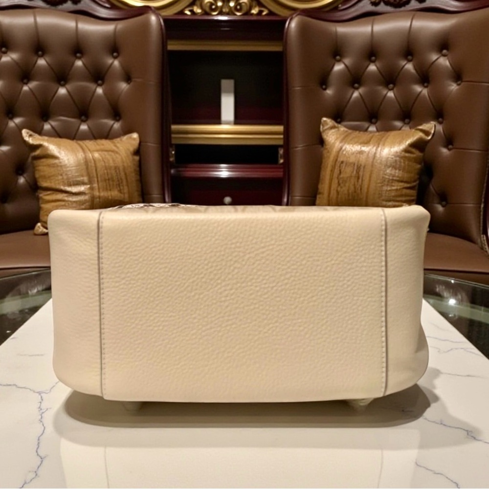 COACH Jules Hobo in Signature Canvas — Light Khaki/Ivory + Snakeskin Trim - Picture 7 of 7
